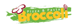 Broccoli pizza and pasta